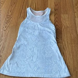 Lululemon no limits mesh snakeskin tank